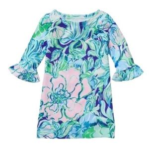 RARE Lilly Pulitzer Ruffle Sleeve Dress